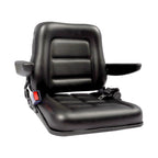 Tractor Forklift Seat Excavator Universal Adjustable Backrest Armrest Safty Belt