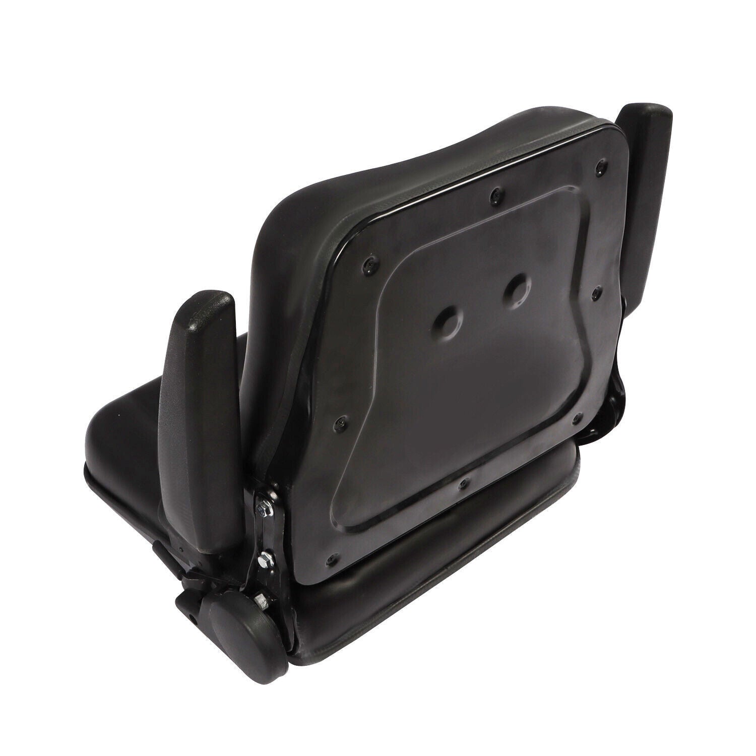 Tractor Forklift Seat Excavator Universal Adjustable Backrest Armrest Safty Belt