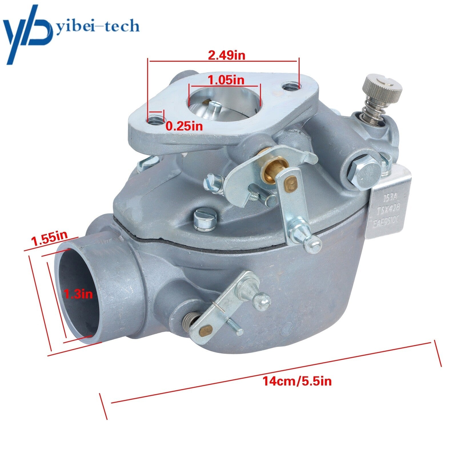 For Marvel Schebler TSX428 TSX580 Zenith 0-13880 B2NN9510A Carburetor EAE9510C