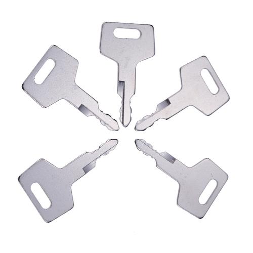5X Keys 17001-00019 H806 For Takeuchi Excavator & Skid Steer Track Loader