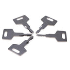 5X Keys 17001-00019 H806 For Takeuchi Excavator & Skid Steer Track Loader