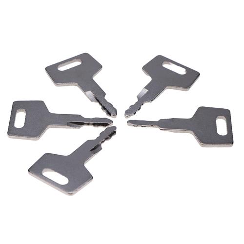 5X Keys 17001-00019 H806 For Takeuchi Excavator & Skid Steer Track Loader