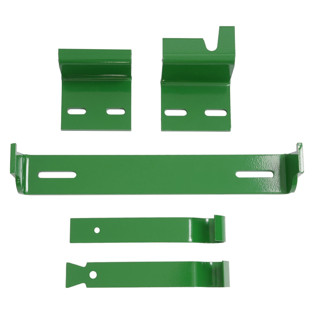 LH+RH Powder Coated Battery Box w/ Bracket For John Deere  4010 4020 4320 4520