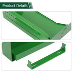 LH+RH Powder Coated Battery Box w/ Bracket For John Deere  4010 4020 4320 4520