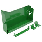 LH+RH Powder Coated Battery Box w/ Bracket For John Deere  4010 4020 4320 4520