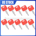 10Pack Ignition Key Fits For Hitachi John Deere Zex Excavator Heavy Equipment