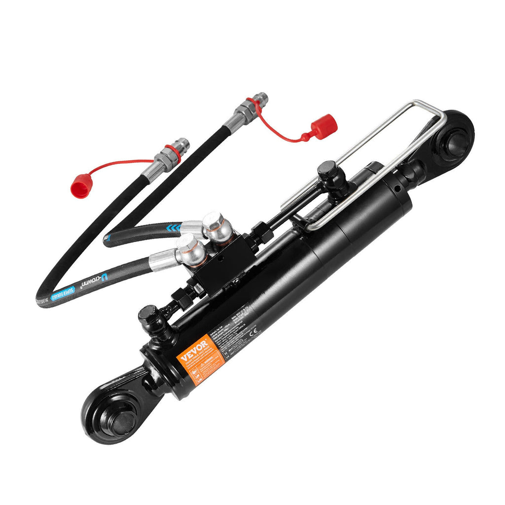 Hydraulic Top Link Cat.2-2 With Locking Block 19 11/16” - 28” with 2 x Hoses