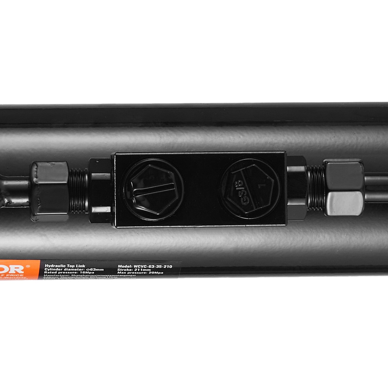 Hydraulic Top Link Cat.2-2 With Locking Block 19 11/16” - 28” with 2 x Hoses