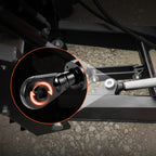 Hydraulic Top Link Cat.2-2 With Locking Block 19 11/16” - 28” with 2 x Hoses