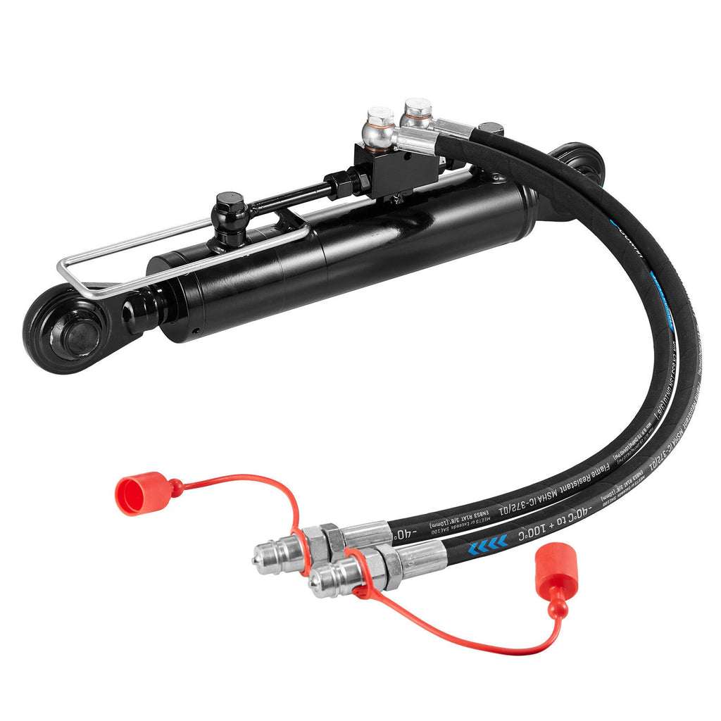 Hydraulic Top Link Cat.2-2 With Locking Block 19 11/16” - 28” with 2 x Hoses