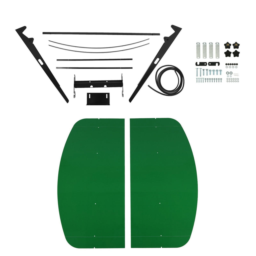 Tuff Top Tractor Canopy 52" X 52" For John Deere  2" x 2" or 2" x 3" ROPS  Green