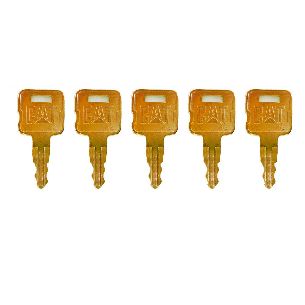 5P8500 Ignition Keys NEW golden CAT For Caterpillar Heavy Equipment 5PCS