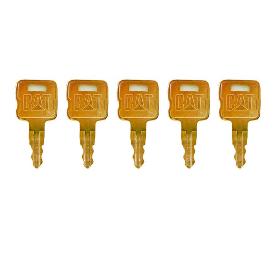 5P8500 Ignition Keys NEW golden CAT For Caterpillar Heavy Equipment 5PCS