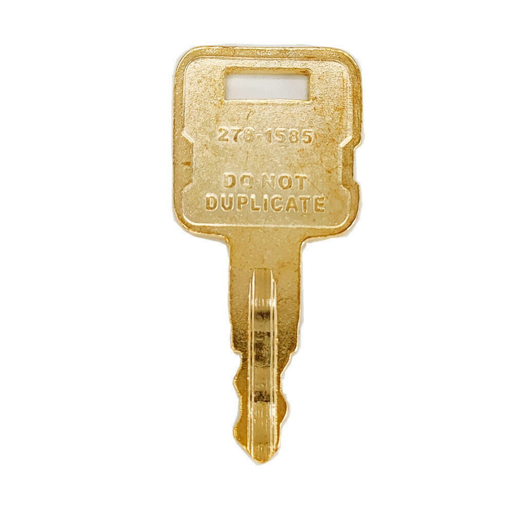 5P8500 Ignition Keys NEW golden CAT For Caterpillar Heavy Equipment 5PCS