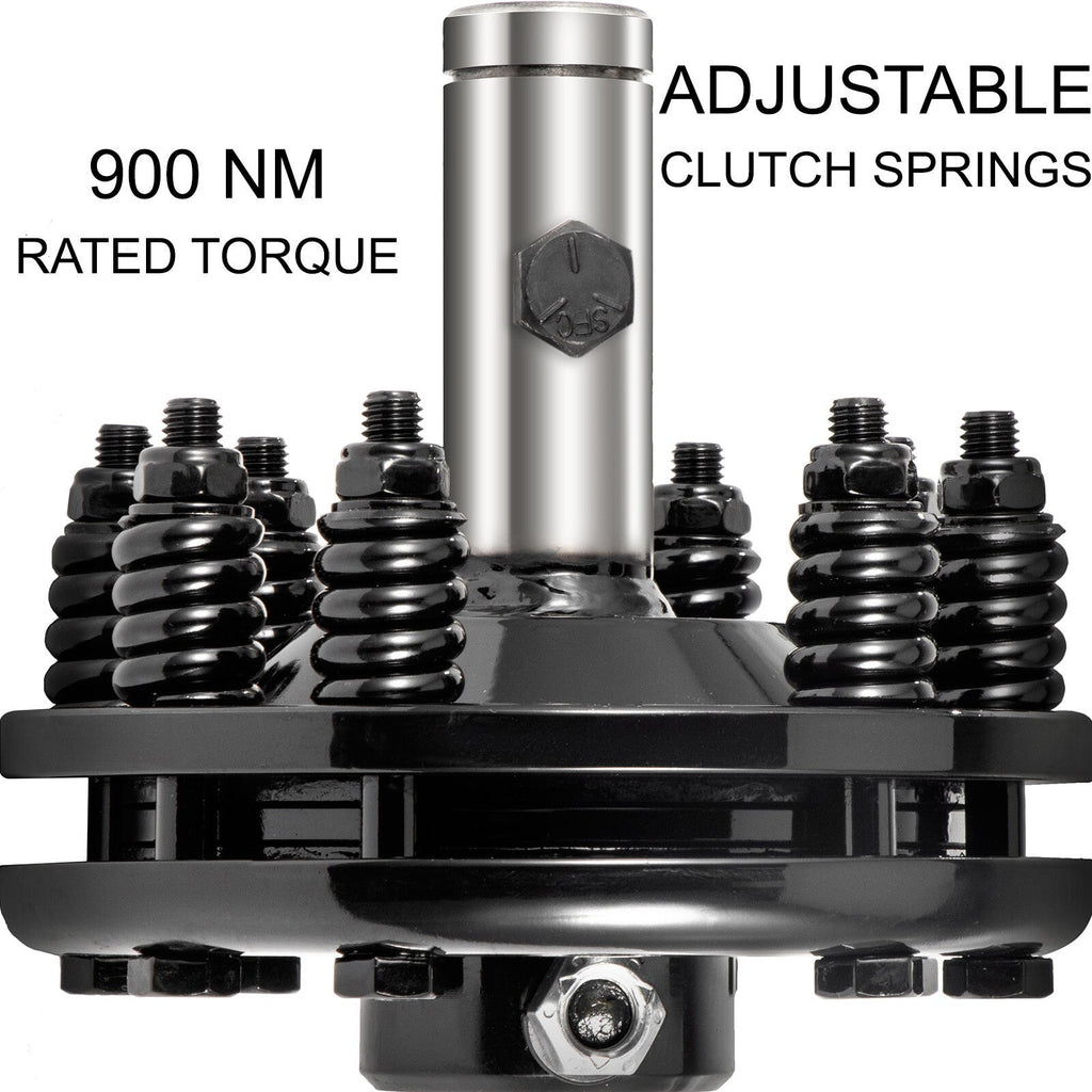 Slip Clutch PTO Slip Clutch 1 3/8" Smooth Ends Black for PTO Slip Shafts