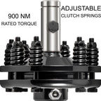 Slip Clutch PTO Slip Clutch 1 3/8" Smooth Ends Black for PTO Slip Shafts