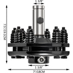 Slip Clutch PTO Slip Clutch 1 3/8" Smooth Ends Black for PTO Slip Shafts
