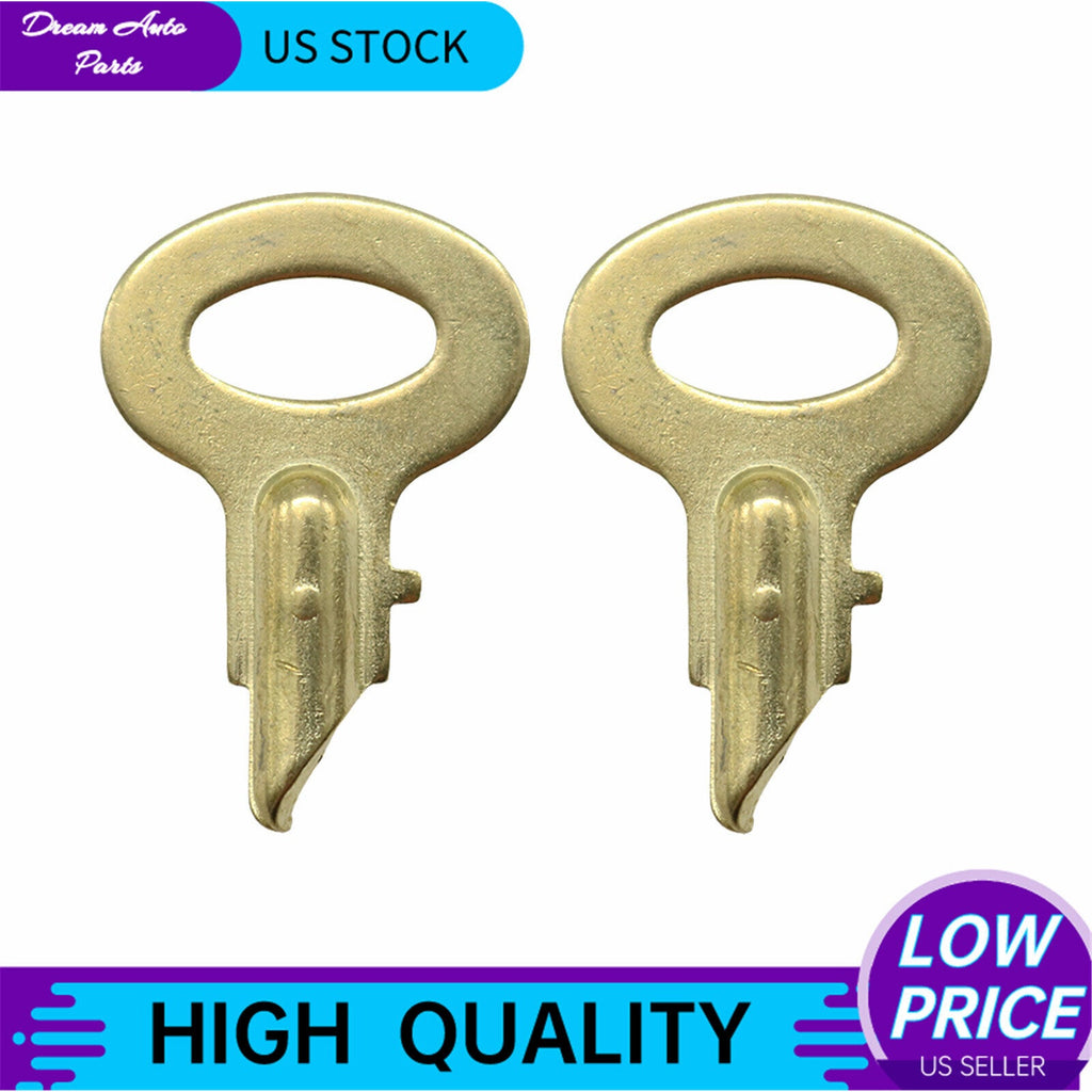 2Pcs Ignition Key For Allis Chalmers White Case IH Oliver Tractor Skid