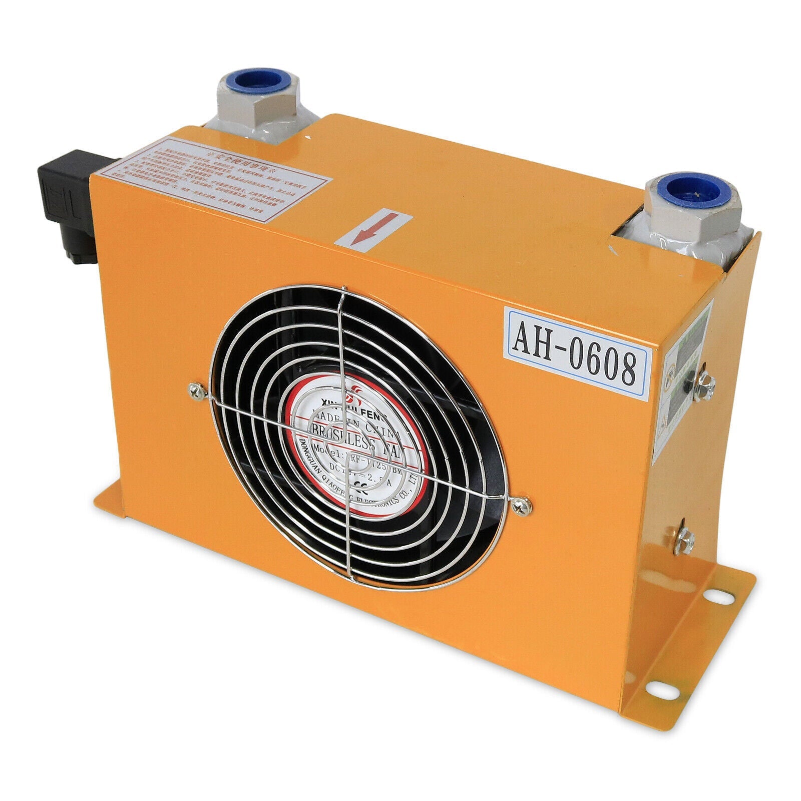 Hydraulic Oil Cooler AH0608T-CA Air-cooled Radiator for 1-2 Ton Mini Excavators