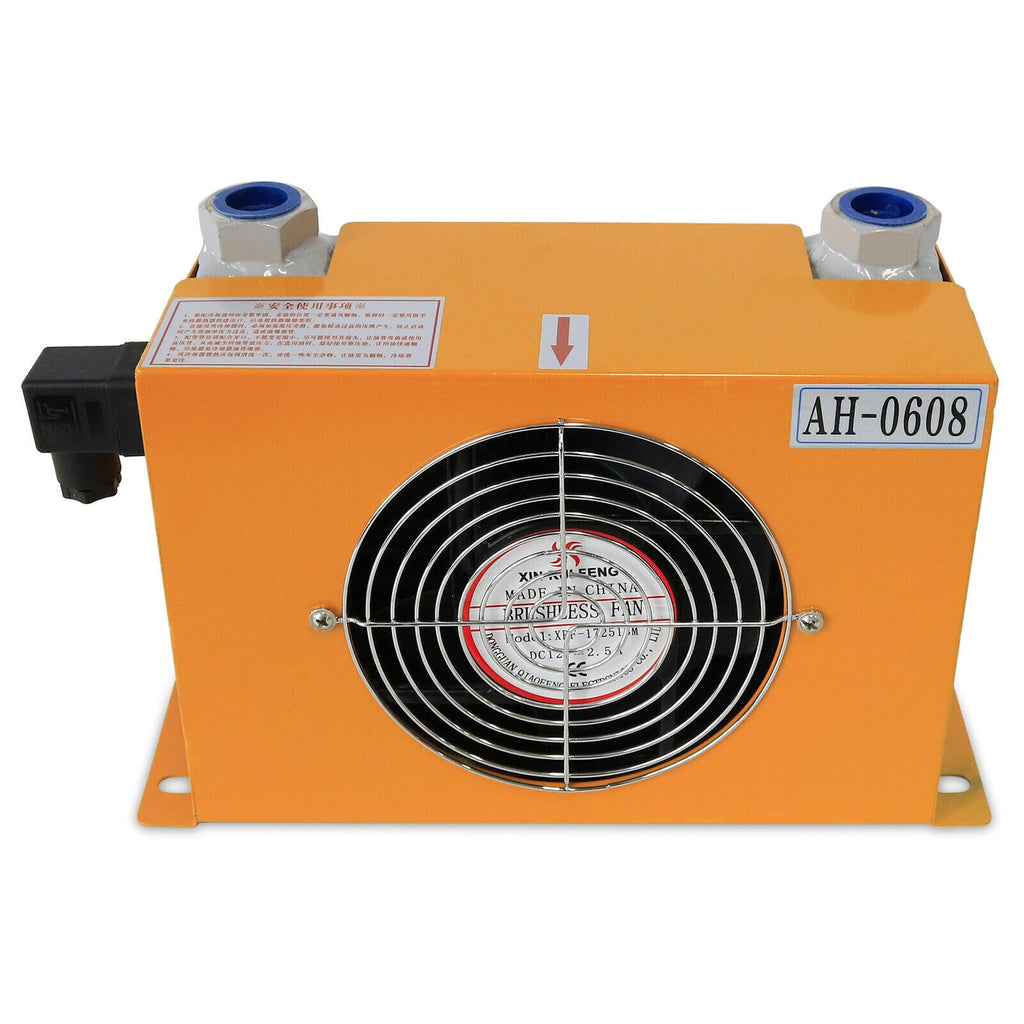 Hydraulic Oil Cooler AH0608T-CA Air-cooled Radiator for 1-2 Ton Mini Excavators