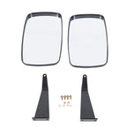 Left + Right Rearview Mirror Set Fit Compatible with John Deere 5000 & 6000 Series Tractors