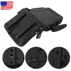 Adjustable Seat w/Safety Belt & Armrest Universal Forklift Tractor Seat PVC