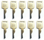 (10) Ignition Key For Bobcat Skid Steer Loaders and Mini Excavators 6693241 D250