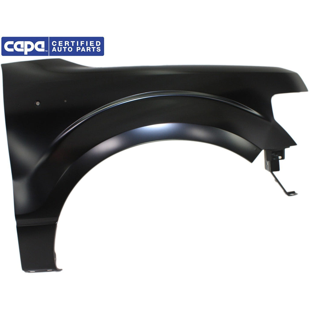 Front Passenger Fender For 2009-2014 Ford F-150 CAPA Primed Steel CL3Z16005A