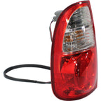 Tail Light Driver Side For 2005-2006 Toyota Tundra Fleetside Regular/Access Cab