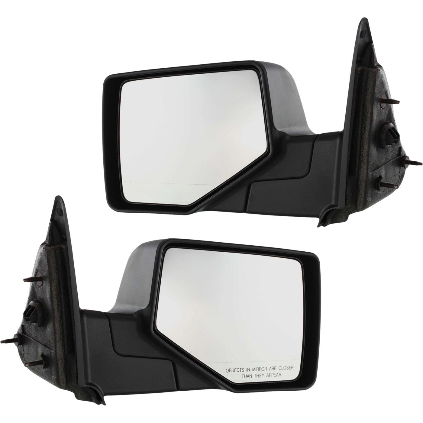 Manual Mirrors Set For 06-11 Ford Ranger 06-09 Mazda B2300 LH and RH Textured