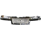 Grille For 2004-2012 GMC Canyon Chrome Shell w/ Black Insert Plastic