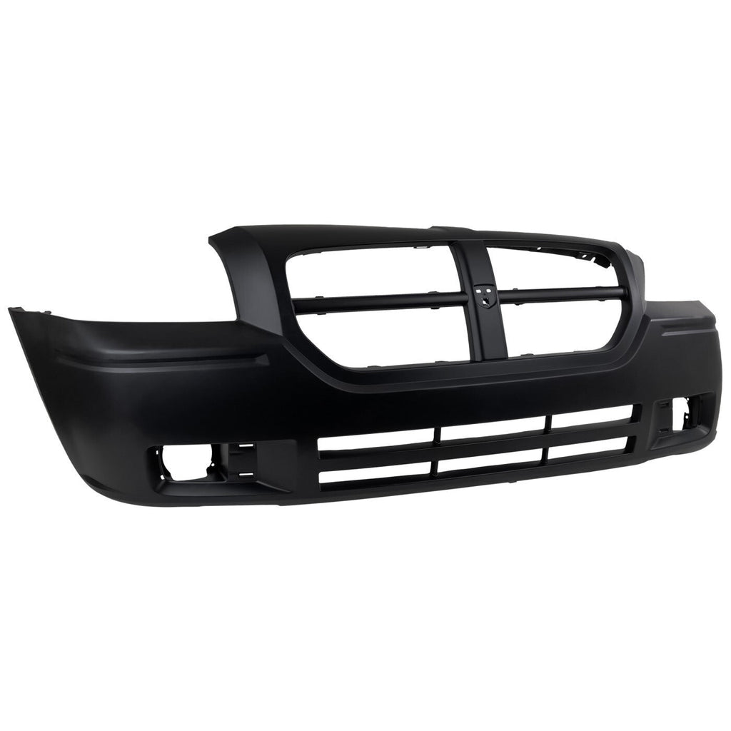 Front Bumper Cover For 2005-07 Dodge Magnum Primed with Fog Lamp Holes 4805768AB