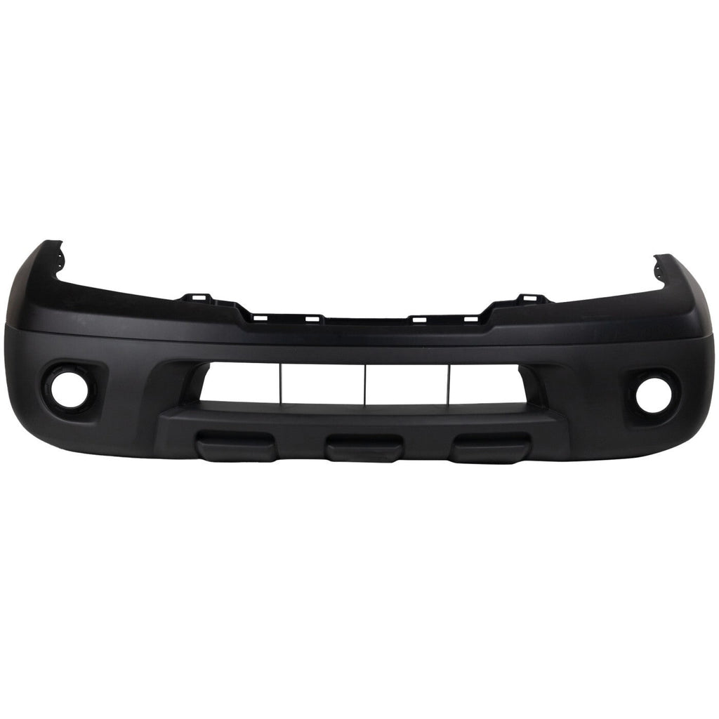 Bumper Cover For 2009-2021 Nissan Frontier Primed Upper and Textured Lower