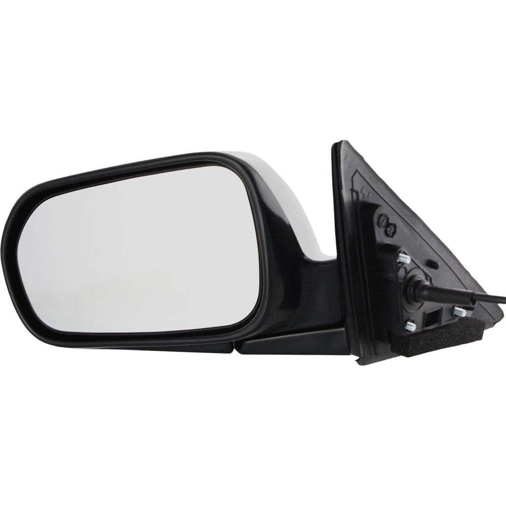 Power Mirror For 1998-2002 Honda Accord Sedan Left Paintable Manual Folding