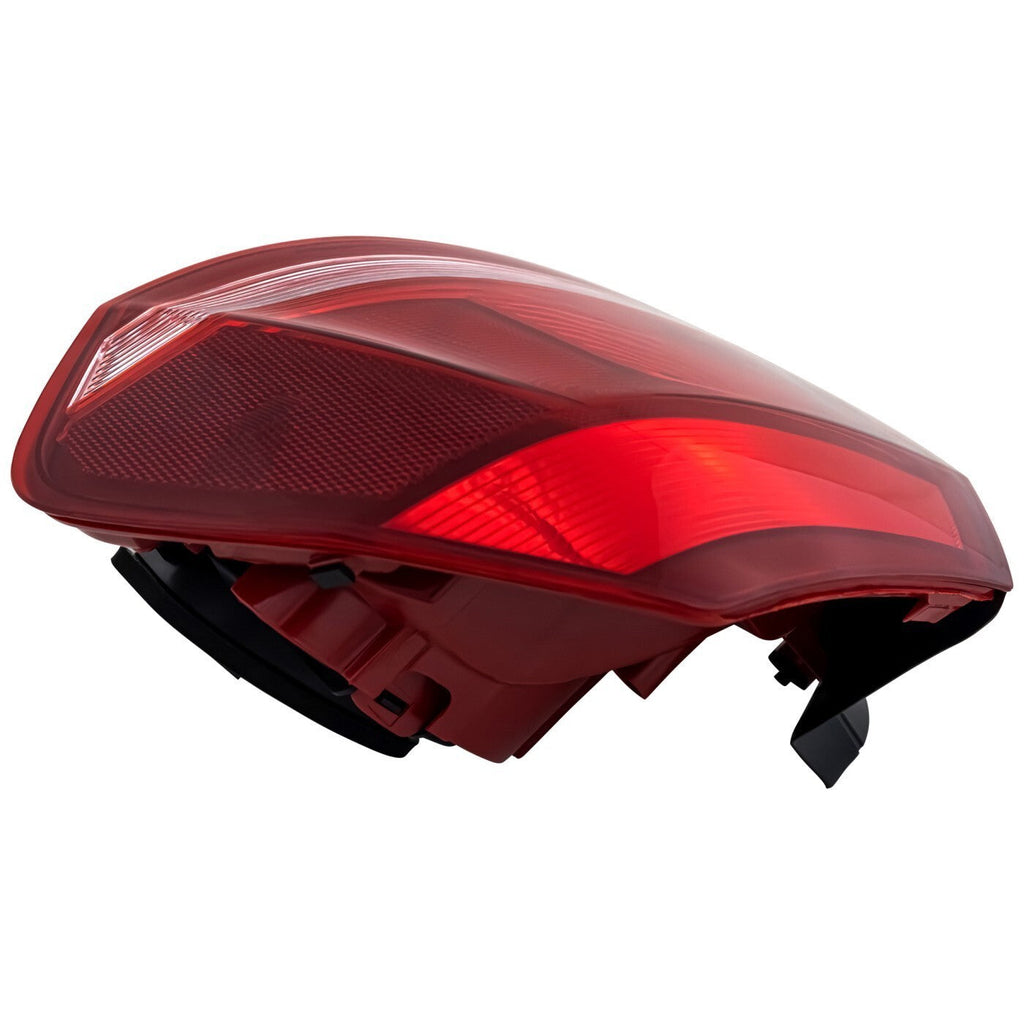 Halogen Tail Light For 2012-2015 Volkswagen Passat Right Outer Clear/Red w/Bulbs