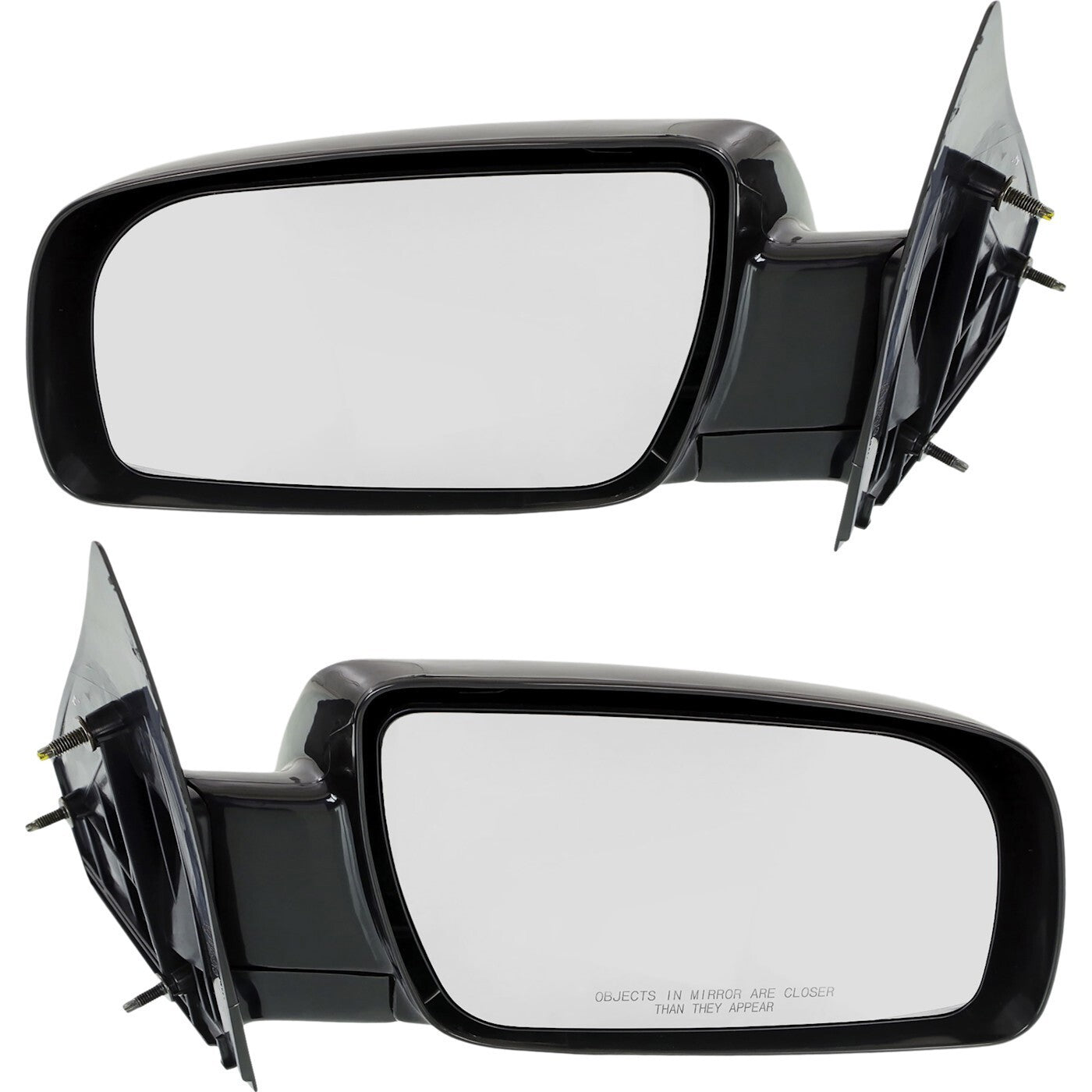 2Pc Mirror Set For 1988-2005 Chevrolet Astro GMC Safari Manual Fold Paintable