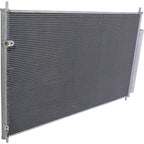 A/C Condenser For 2007-2013 Acura MDX With Receiver Drier Aluminum 80110STXA01