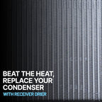 A/C Condenser For 2007-2013 Acura MDX With Receiver Drier Aluminum 80110STXA01