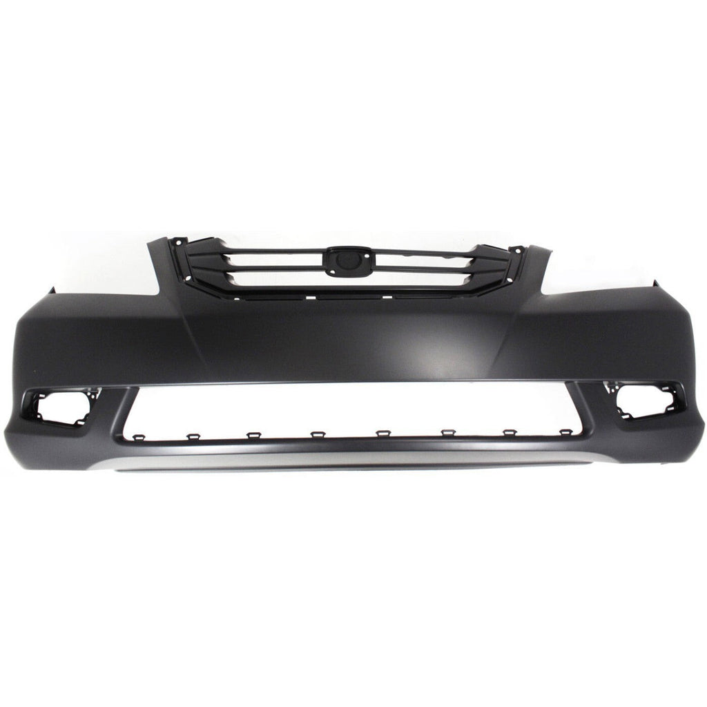 Front Bumper Cover For 2008-2010 Honda Odyssey w/ fog lamp holes Primed