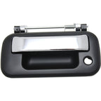 Tailgate Handle For 2004-2013 Ford F-150 Chrome Lever Smooth Housing Exterior