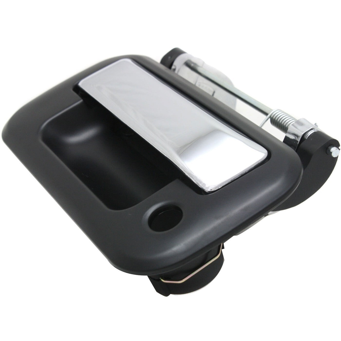 Tailgate Handle For 2004-2013 Ford F-150 Chrome Lever Smooth Housing Exterior