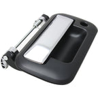 Tailgate Handle For 2004-2013 Ford F-150 Chrome Lever Smooth Housing Exterior