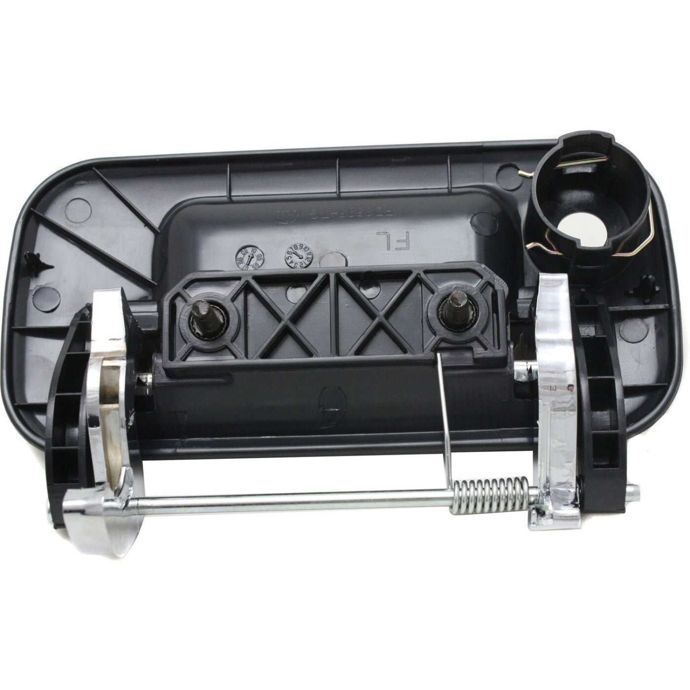 Tailgate Handle For 2004-2013 Ford F-150 Chrome Lever Smooth Housing Exterior