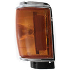 Corner Light For 84-86 Toyota Pickup w/ chrome trim Set of 2 LH RH w/ Bulbs