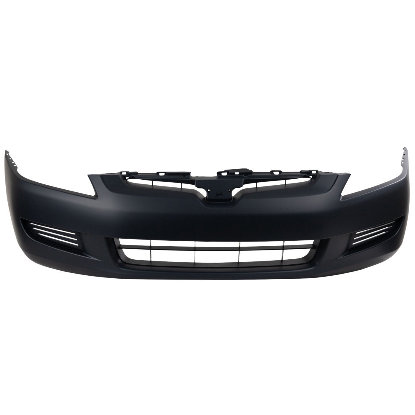 Front Bumper Cover For 2003-2005 Honda Accord Coupe Primed With Emblem Provision