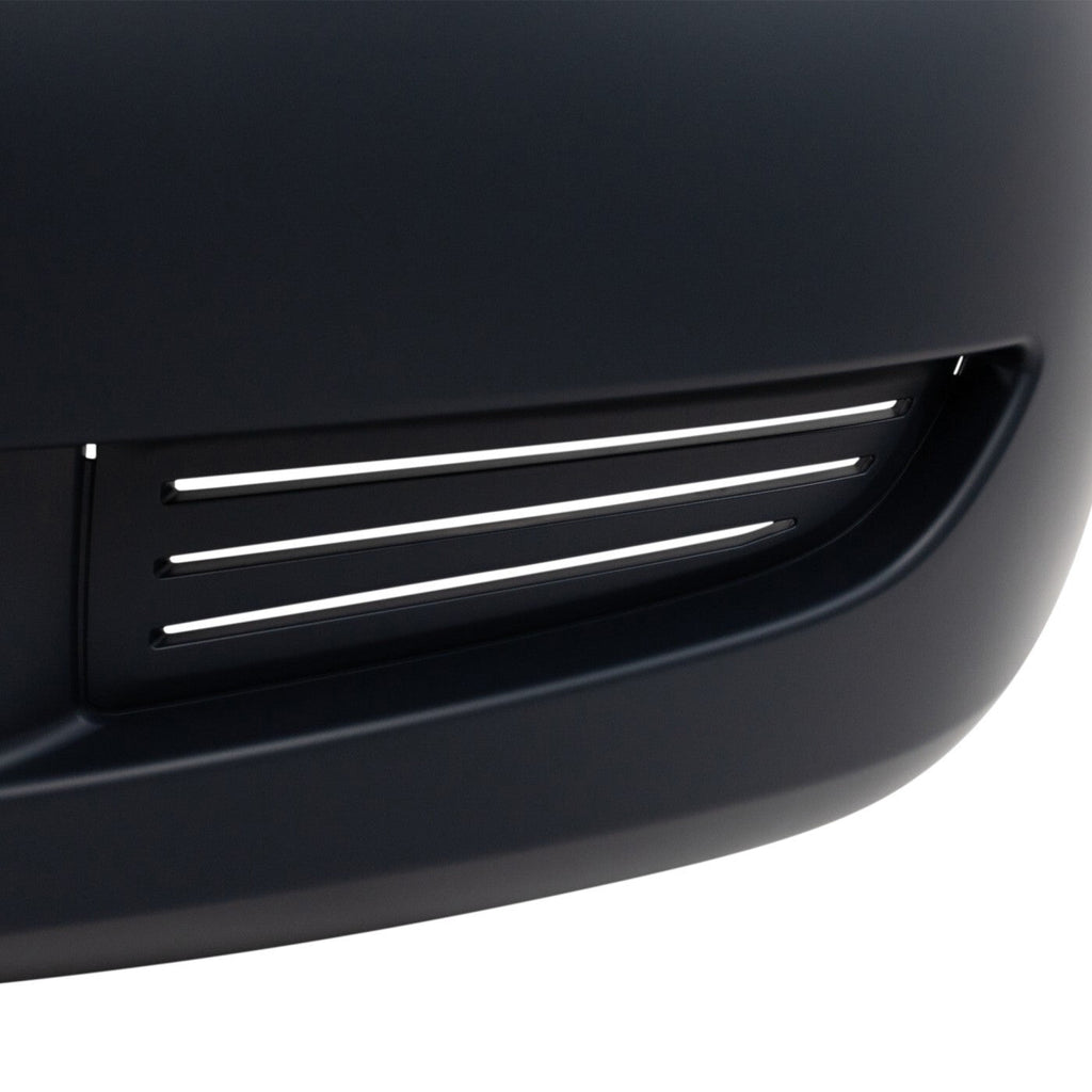 Front Bumper Cover For 2003-2005 Honda Accord Coupe Primed With Emblem Provision