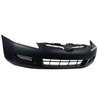 Front Bumper Cover For 2003-2005 Honda Accord Coupe Primed With Emblem Provision