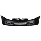 Front Bumper Cover For 2003-2005 Honda Accord Coupe Primed With Emblem Provision