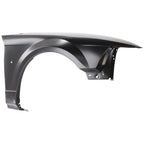 Front Right Fender For 1999-2004 Ford Mustang Primed Steel with Emblem Provision