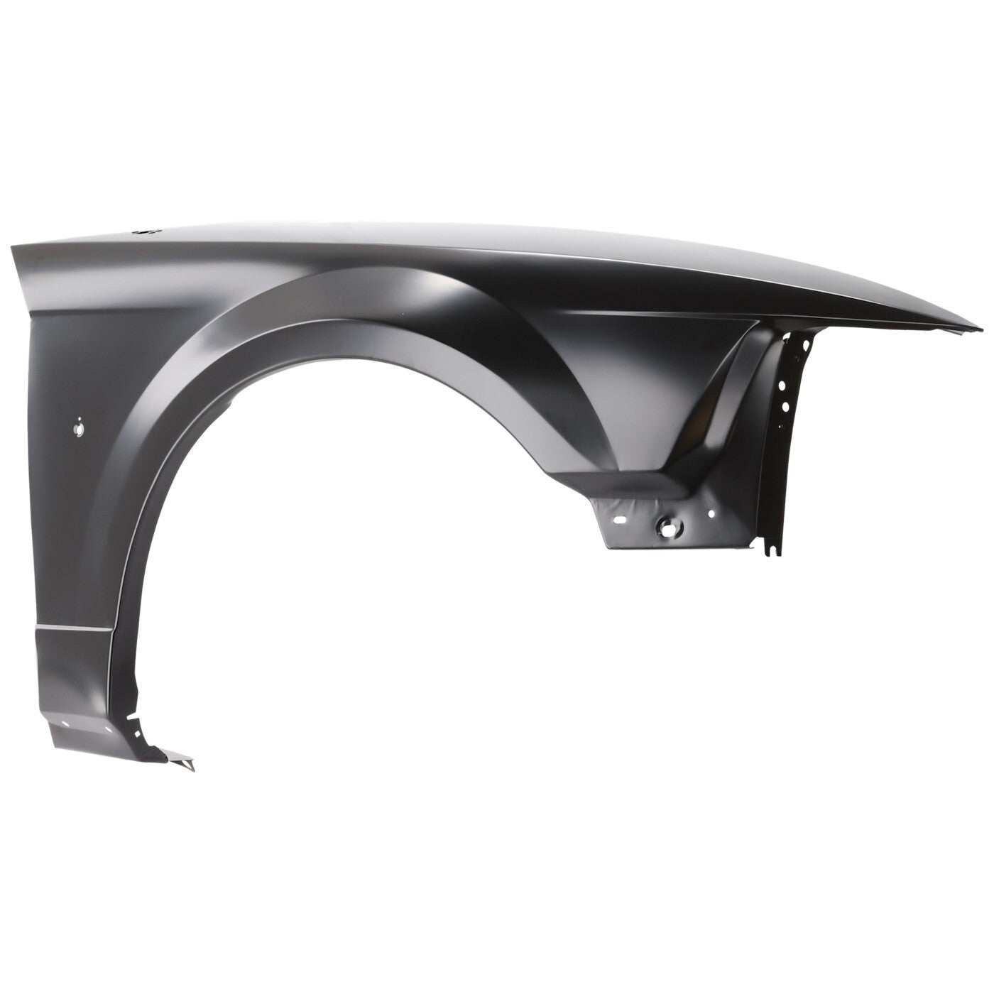 Front Right Fender For 1999-2004 Ford Mustang Primed Steel with Emblem Provision
